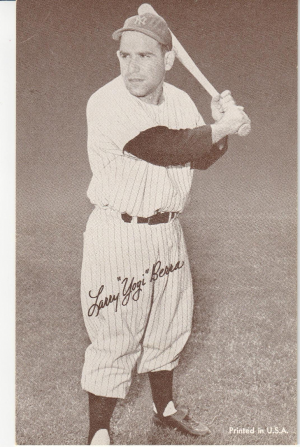 1947-66 Exhibits #20B Larry Yogi Berra/64/66