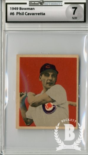 1949 Bowman #6 Phil Cavarretta RC