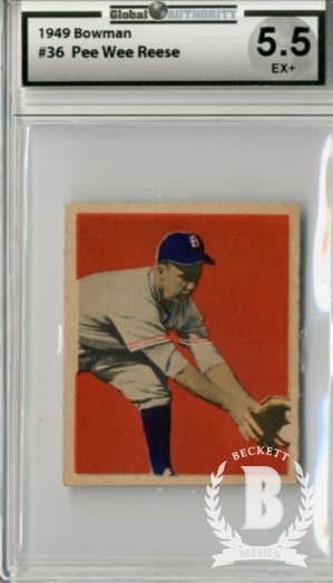 1949 Bowman #36 Pee Wee Reese