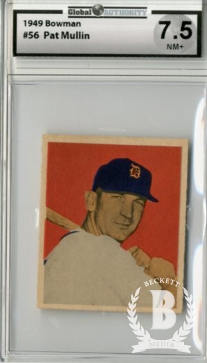 1949 Bowman #56 Pat Mullin RC