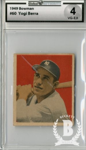 1949 Bowman #60 Yogi Berra