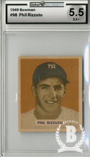 1949 Bowman #98B Phil Rizzuto NOF
