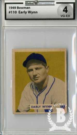 1949 Bowman #110 Early Wynn RC