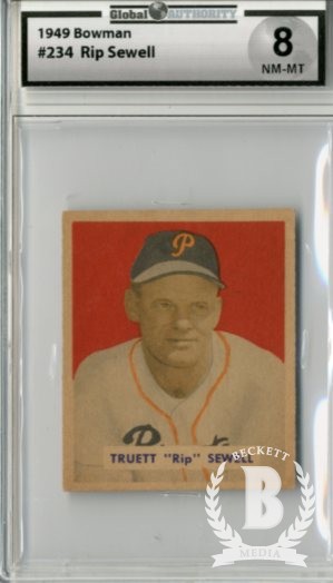 1949 Bowman #234 Rip Sewell RC