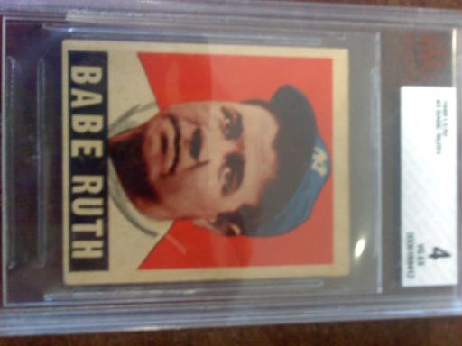 1949 Leaf #3 Babe Ruth
