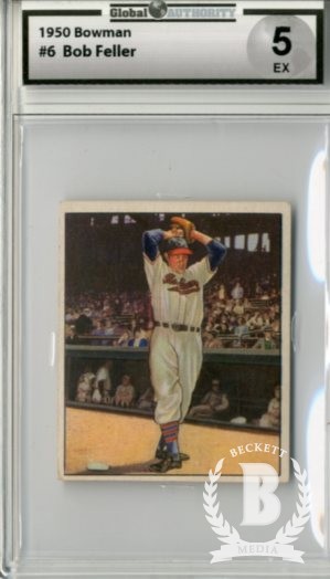 1950 Bowman #6 Bob Feller