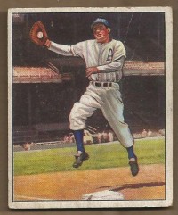 1950 Bowman #13 Ferris Fain front image