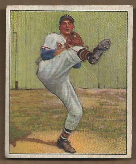 1950 Bowman #19 Warren Spahn