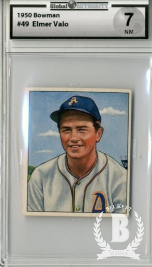 1950 Bowman #49 Elmer Valo