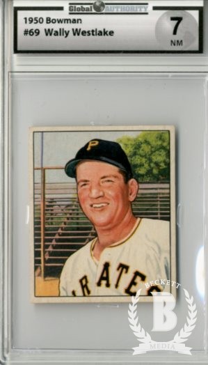 1950 Bowman #69 Wally Westlake