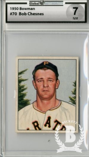 1950 Bowman #70 Bob Chesnes