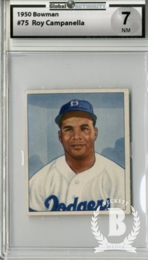 1950 Bowman #75 Roy Campanella