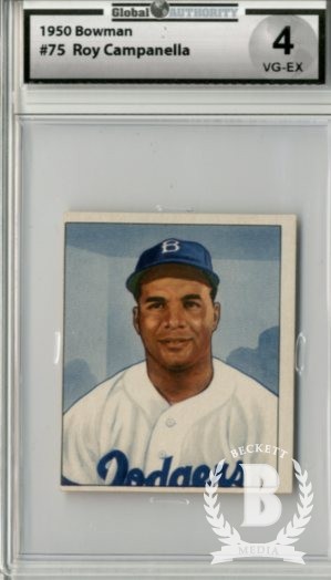 1950 Bowman #75 Roy Campanella