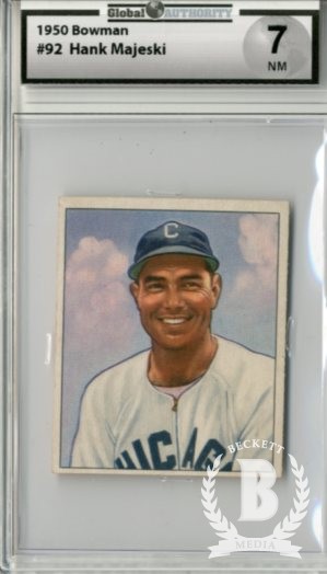 1950 Bowman #92 Hank Majeski