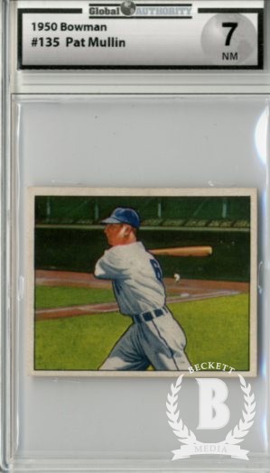 1950 Bowman #135 Pat Mullin