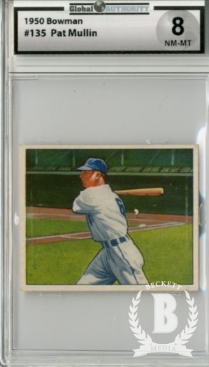 1950 Bowman #135 Pat Mullin