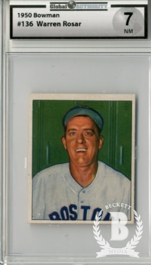1950 Bowman #136 Buddy Rosar
