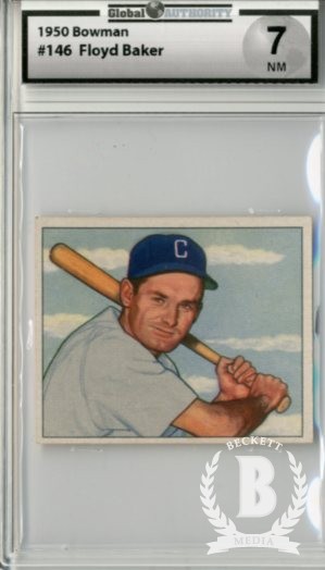 1950 Bowman #146 Floyd Baker
