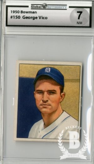 1950 Bowman #150 George Vico