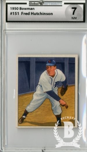 1950 Bowman #151 Fred Hutchinson