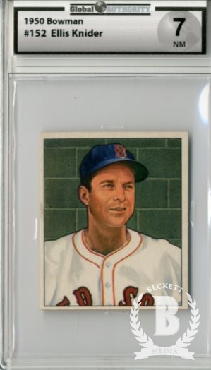 1950 Bowman #152 Ellis Kinder RC
