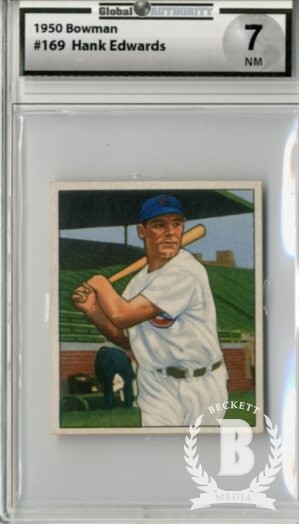 1950 Bowman #169 Hank Edwards
