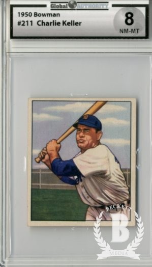 1950 Bowman #211 Charlie Keller