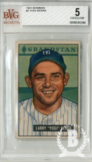 1951 Bowman #2 Yogi Berra