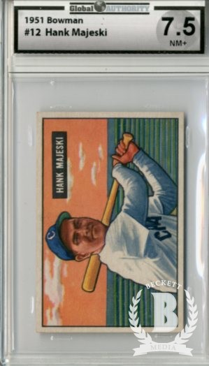 1951 Bowman #12 Hank Majeski