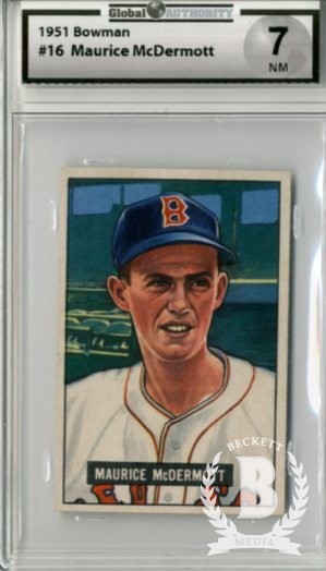 1951 Bowman #16 Maurice McDermott