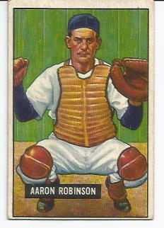 1951 Bowman #142 Aaron Robinson