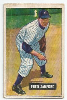 1951 Bowman #145 Fred Sanford