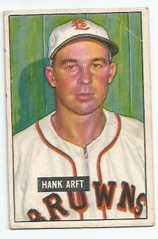 1951 Bowman #173 Hank Arft
