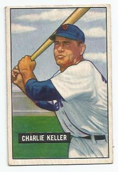 1951 Bowman #177 Charlie Keller