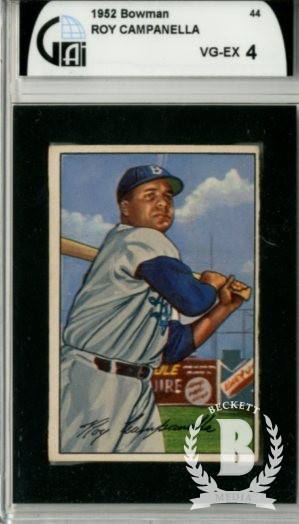 1952 Bowman #44 Roy Campanella