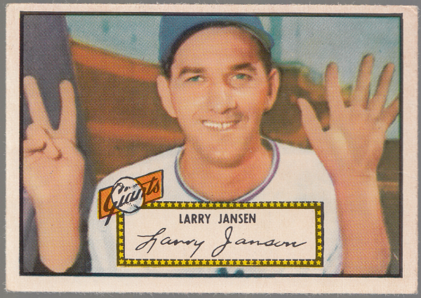 1952 Topps #5 Larry Jansen