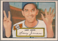 1952 Topps #5 Larry Jansen front image