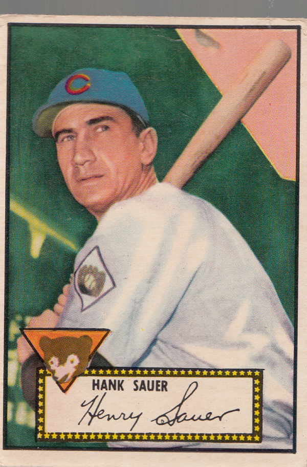 1952 Topps #35 Hank Sauer