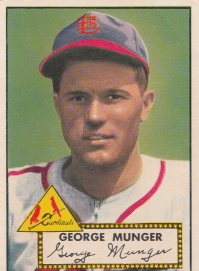 1952 Topps #115 George Munger front image