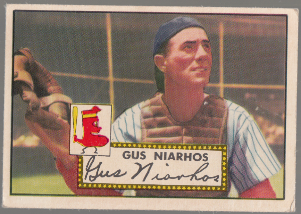 1952 Topps #121 Gus Niarhos