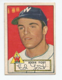 1952 Topps #123 Eddie Yost
