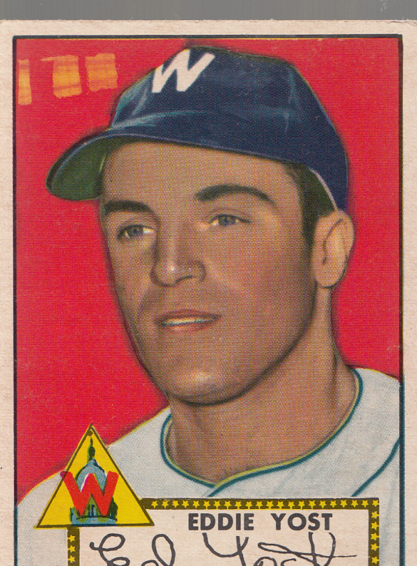 1952 Topps #123 Eddie Yost
