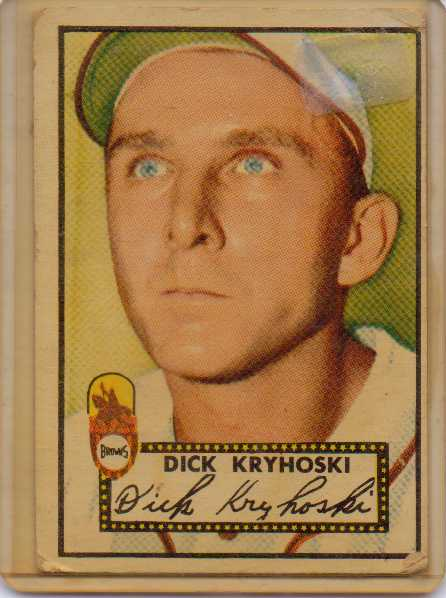 1952 Topps #149 Dick Kryhoski