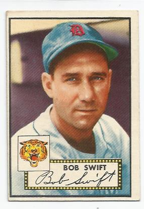 1952 Topps #181 Bob Swift