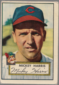 1952 Topps #207 Mickey Harris front image