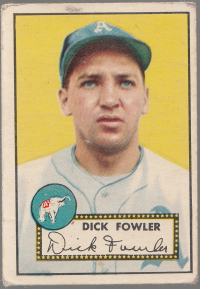 1952 Topps #210 Dick Fowler front image