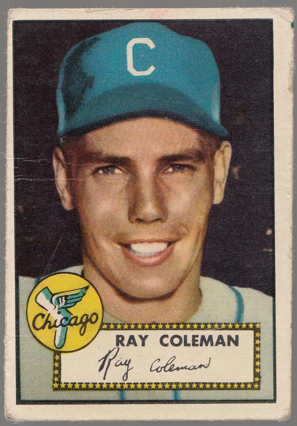 1952 Topps #211 Ray Coleman