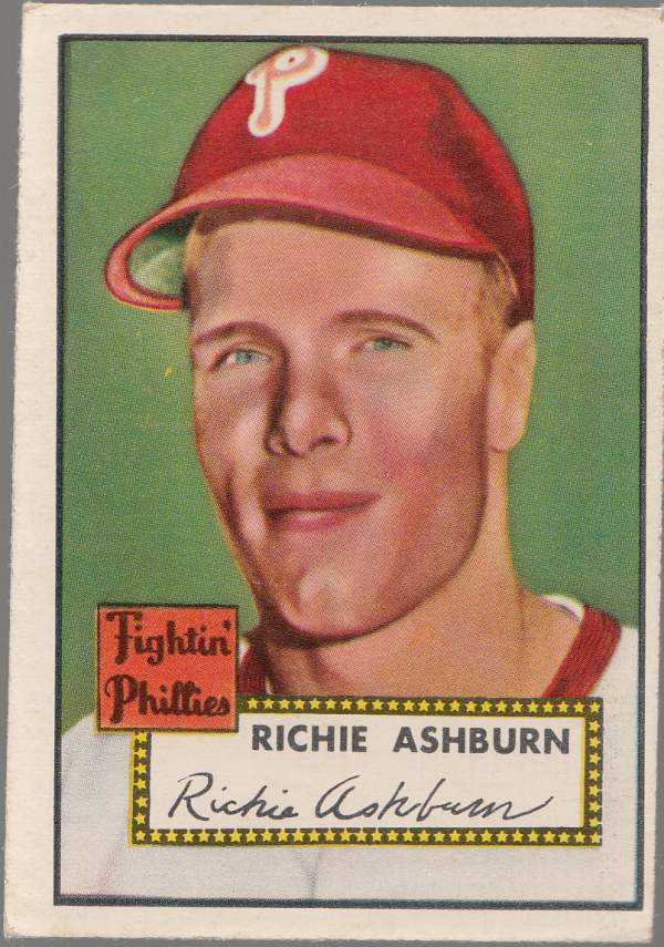 1952 Topps #216 Richie Ashburn