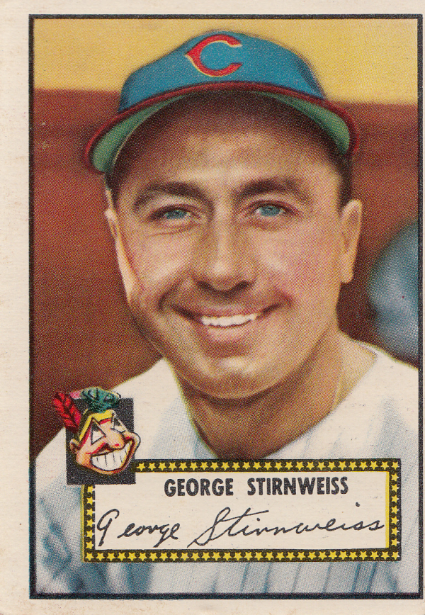 1952 Topps #217 Snuffy Stirnweiss