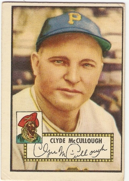 1952 Topps #218 Clyde McCullough